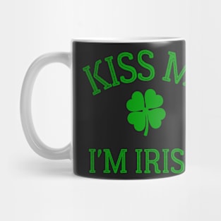 KISS ME I'M IRISH | Fun for St. Patrick's Day | T Shirts, Sticker Packs And More Mug